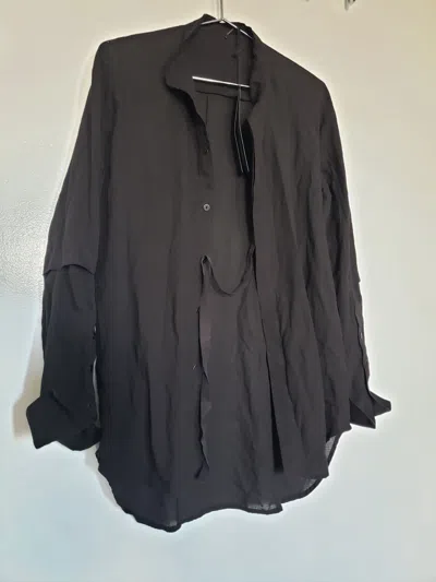 Pre-owned Masnada Shirt In Black
