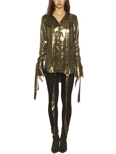 Masnada Shirts In Metallics
