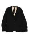 Masnada Single-breasted Blazer In Black
