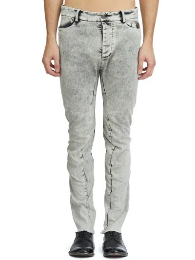 Masnada Slim Denim Trousers In Gray