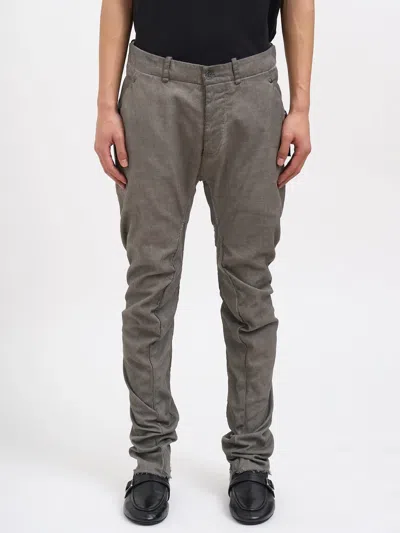 Masnada Slim-fit Panelled Trousers In Gray