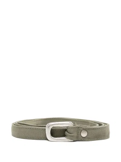 Masnada Twill Belt In Green