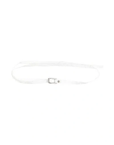 Masnada Woman Belt Off White Size Onesize Cotton, Linen, Elastane