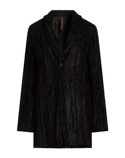 Masnada Woman Blazer Black Size 4 Viscose, Polyamide