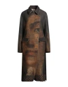Masnada Woman Coat Grey Size 4 Wool, Polyamide In Gray
