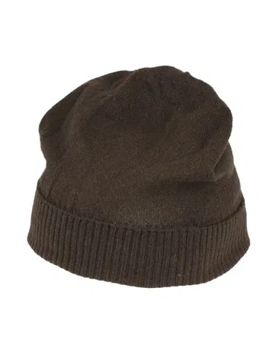 Masnada Woman Hat Dark Green Size Onesize Cashmere