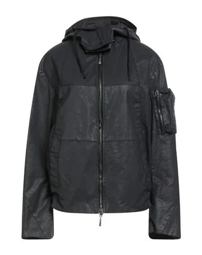 Masnada Woman Jacket Black Size 6 Cotton, Elastane