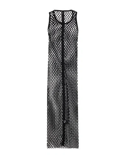 Masnada Woman Maxi Dress Black Size S Polyamide, Elastane