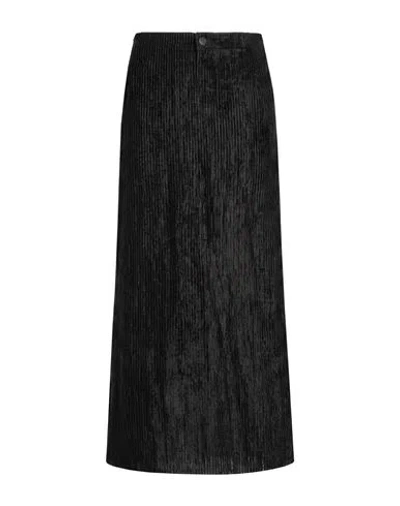 Masnada Woman Maxi Skirt Black Size 2 Viscose, Polyamide