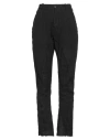 Masnada Woman Pants Black Size 12 Linen