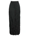 Masnada Woman Pants Black Size 4 Acrylic, Viscose, Metal