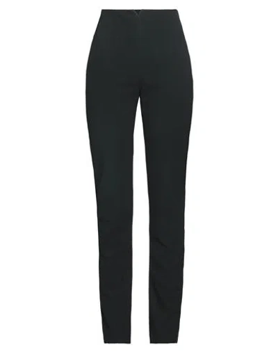 Masnada Woman Pants Dark Green Size 10 Cotton