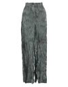 Masnada Woman Pants Deep Teal Size 4 Acrylic, Viscose, Metal In Green