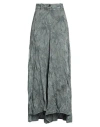 Masnada Woman Pants Deep Teal Size 8 Acrylic, Viscose, Metal In Green