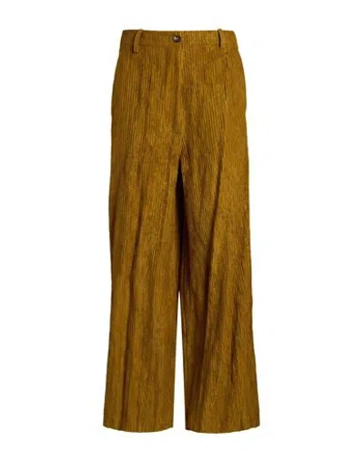 Masnada Woman Pants Khaki Size 2 Viscose, Polyamide In Green
