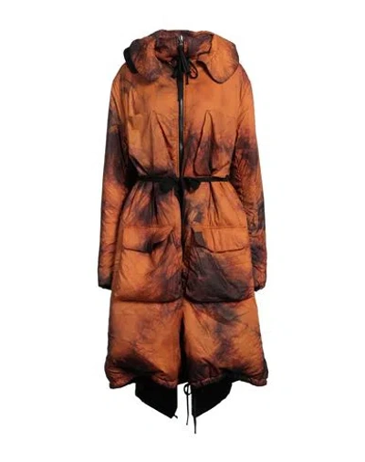 Masnada Woman Puffer Mandarin Size 8 Polyamide In Mandarin
