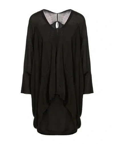 Masnada Woman Sweater Black Size M Cotton, Silk