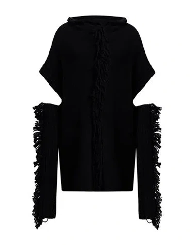 Masnada Woman Sweater Black Size S Wool, Polyamide, Cashmere, Elastane