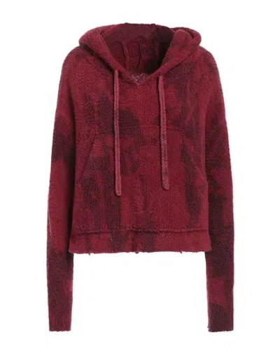 Masnada Woman Sweater Burgundy Size S Wool, Polyamide In Red