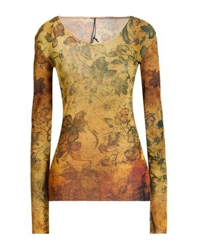 Masnada Woman Top Marigold Size S Polyamide, Elastane In Burgundy