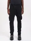Masnada Wool Cargo Pants In Black