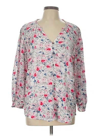 Pre-owned Mason & Belle 3/4 Sleeve Blouse In Pink