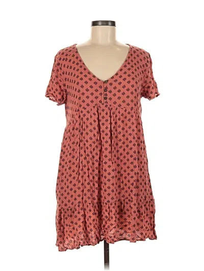 Pre-owned Mason & Belle Casual Dress In Orange