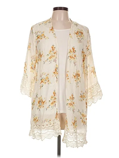 Pre-owned Mason & Belle Kimono In Ivory