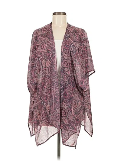 Pre-owned Mason & Belle Kimono In Purple