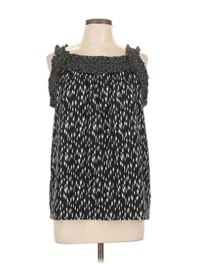 Pre-owned Mason & Belle Sleeveless Blouse In Black