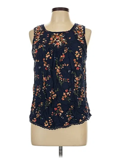 Pre-owned Mason & Belle Sleeveless Blouse In Blue