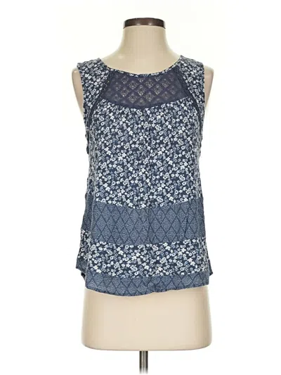Pre-owned Mason & Belle Sleeveless Blouse In Blue