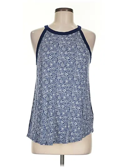 Pre-owned Mason & Belle Sleeveless Blouse In Blue