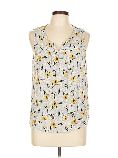 Pre-owned Mason & Belle Sleeveless Blouse In Gray