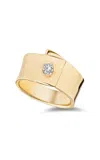 Mason And Books 14k Yellow Gold Folded Chiffon Band Ring