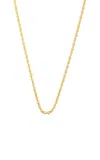 Mason And Books Small 14k Gold Nugget Chain Necklace