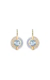 Mason And Books Sugar And Spice 14k Yellow Gold Multi-stone Earrings In Blue