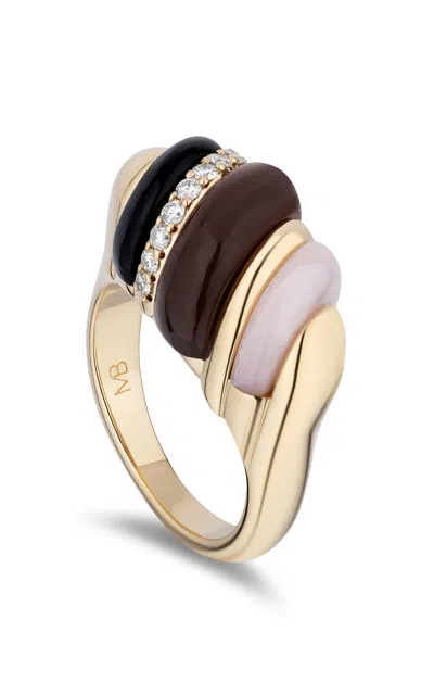 Mason And Books Turritella 14k Yellow Gold Multi-stone Ring