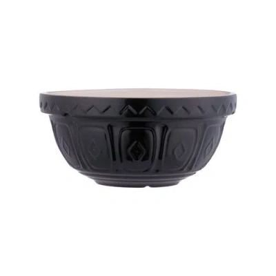 Mason Cash Color Mix Black Size 24 Mixing Bowl, 2.15 Quart