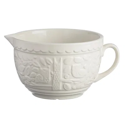 Mason Cash In The Forest Batter Bowl, 2 Quart In White
