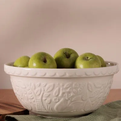 Mason Cash In The Forest Eathenware Mixing Bowl In Cream