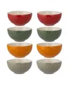 Mason Cash In The Forest Food Prep Bowls, Set Of 8 In Multi