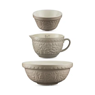 MASON CASH IN THE FOREST MIXING, MEASURING AND ALL PURPOSE BOWL SET OF 3
