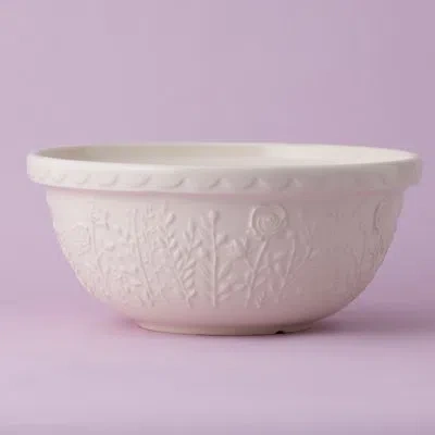 Mason Cash In The Meadow Earthenware Mixing Bowl In White