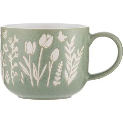 Mason Cash In The Meadow Green Tulip Mug 13.5oz