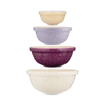MASON CASH IN THE MEADOW MIXING BOWL, SET OF 4