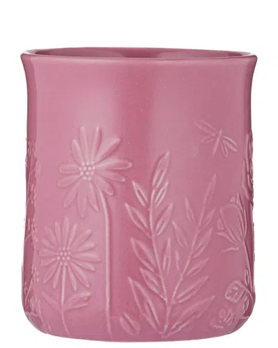 Mason Cash In The Meadow Utensil Jar In Pink