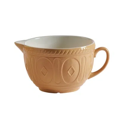 Mason Cash Mixing Bowls S9, S12 & Batter Bowl - Set Of 3 In Brown
