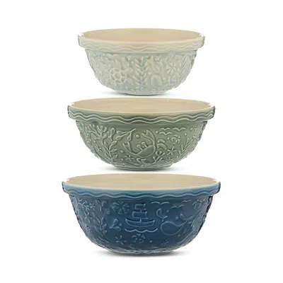 Mason Cash Nautical Mixing Bowl Set Of 3 In Multi