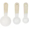 Mason Cash Rustic Charm Measuring Spoons, Set Of 3 Stoneware Spoons In Multi